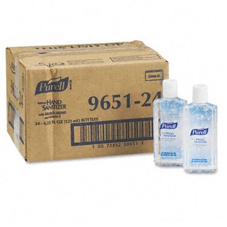 GOJO Gojo 965124 PURELL Instant Hand Sanitizer  4-oz. Flip-Cap Bottle  24 per Carton 965124